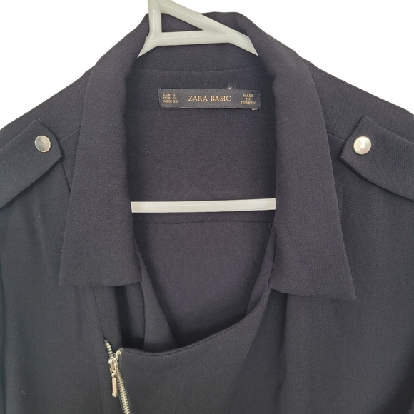 Zara Basic Black Jacket - Picture 2 of 3
